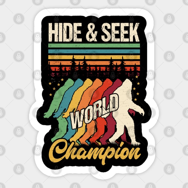 Bigfoot hide and seek world champion discount